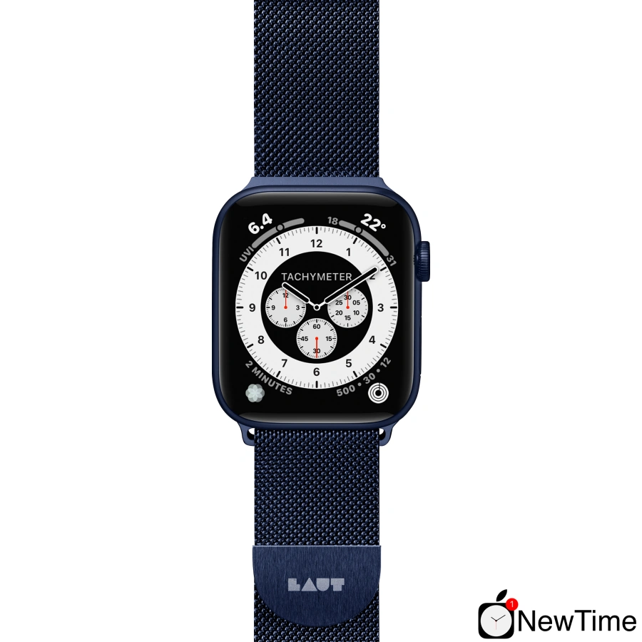 Ремешок LAUT STEEL LOOP для Apple Watch 38/40 мм Navy Blue (L_AWS_ST_BL)